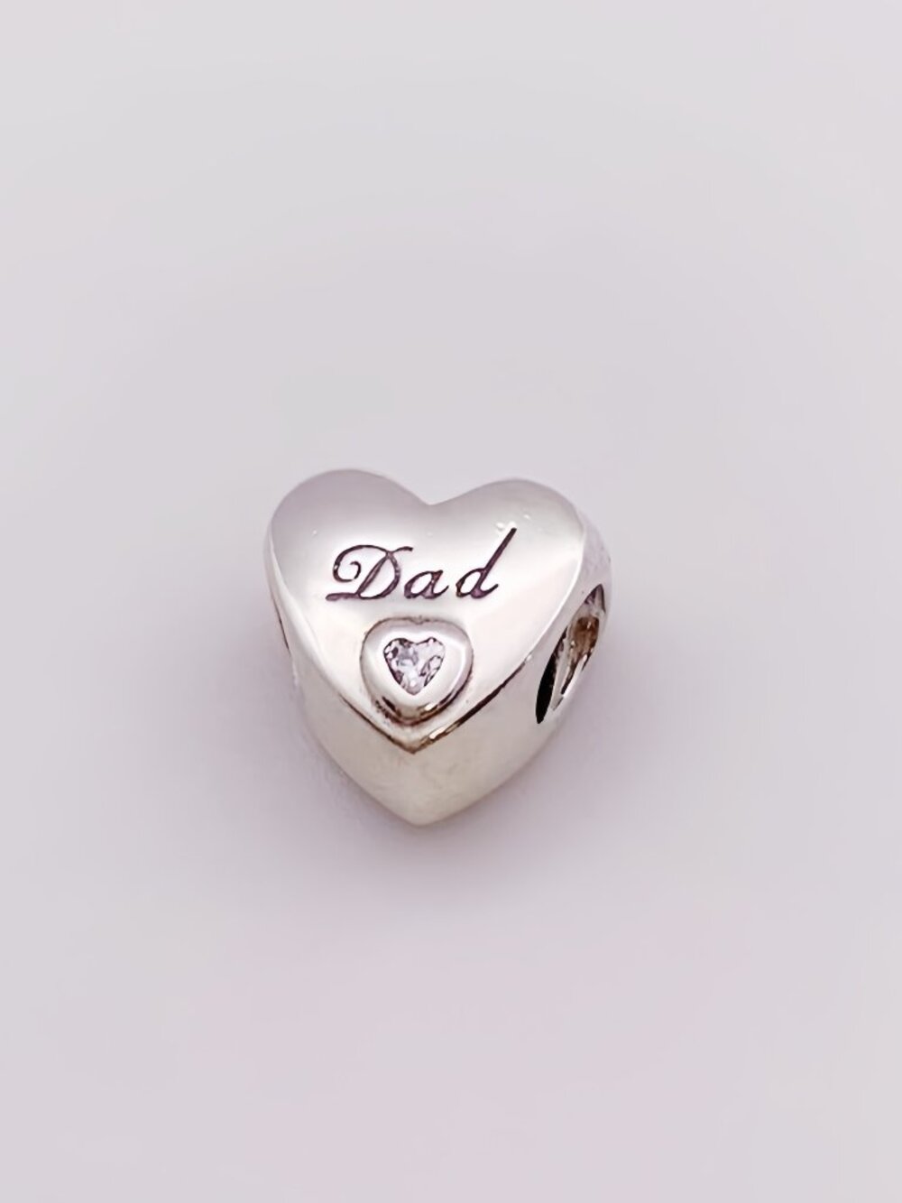 Pandora Dad Heart Charm